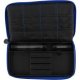 Viper Plazma Dart Case Black/DARK BLUE - Extremely Tough & Durable - Holds Fully Loaded Darts -