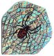 Quazar Silver Spider and web (nx241)