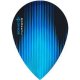 Sonic BLUE Dart Flights - Pear Shape - 100 Micron