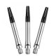 Mission Alimix Spin Silver Short 37mm Dart Shafts With Replaceable