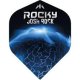 Josh Rock - Rocky No2 BLUE Std - - Mission Solo Dart Flights -