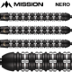 Mission Nero Darts 26g Black Titanium - M2 - Linear Ringed