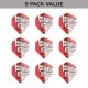 Stephen Bunting x 3 Sets by Target - Ten-X Pro Ultra Dart Flights