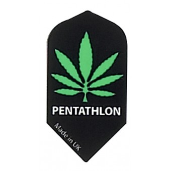 Penthalon Slim Black Green Leaf (nx489) - Click Image to Close