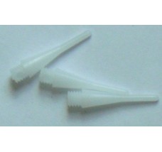 Packet of 20 White Soft Tips - Click Image to Close