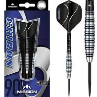 Chiron Darts 25g M2 Straight Electro Black Blue