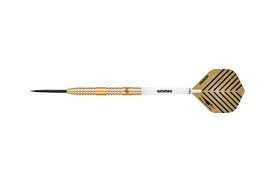Winmau Daryl Gurney Titanium Nitride Gold Steeltip Darts 25g - Click Image to Close