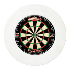 Dartboard Surround White